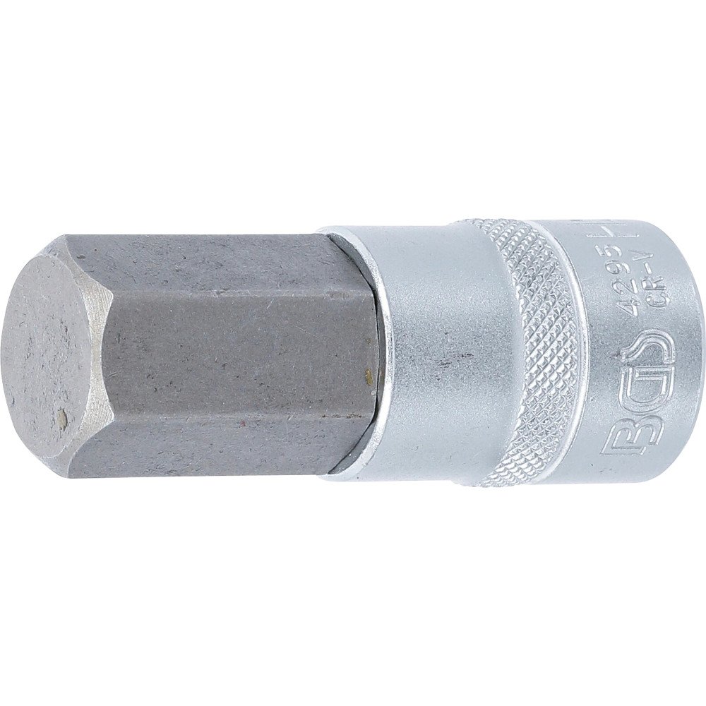 Punta de vaso | longitud 70 mm | entrada 12,5 mm 1/2 | hexágono interior 22 mm